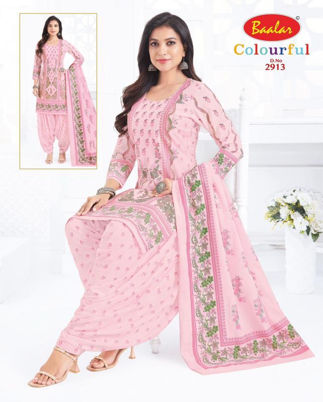 Baalar colourful vol-29 kalamkari dress material wholesale bangalore
